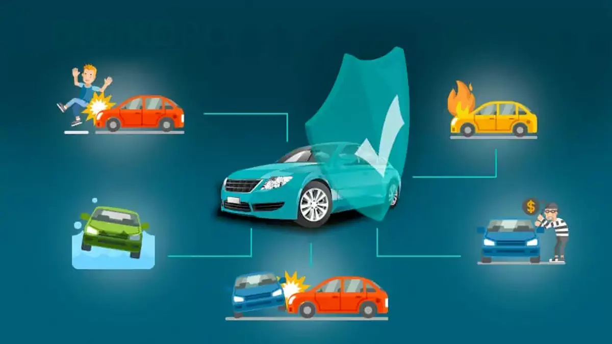 انواع بیمه خودرو با عکس انیمیشن