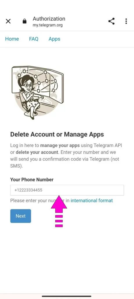 Delete Account or Manage Apps 11